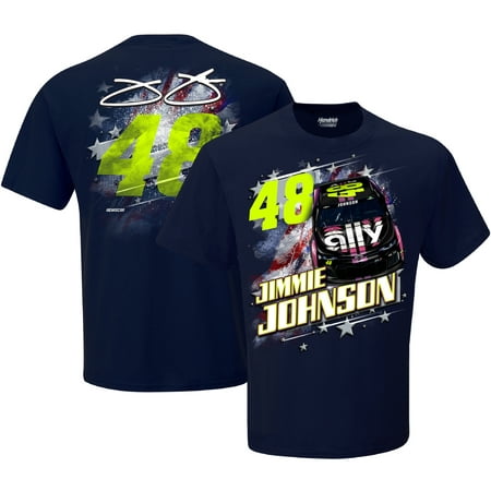 Jimmie Johnson Hendrick Motorsports Team Collection Patriotic T-Shirt - Navy