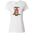 thumbnail image 3 of Inktastic Finally it's Groundhog Day Women's T-Shirt, 3 of 5