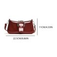 thumbnail image 2 of Bolso cuadrado para mujer con correa ajustable bolso sencillo para las axilas bolso de viaje para mujer, 2 of 9