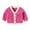 Hot Pink, variant on Vedolay Boys Fall Coats 2023 Snowsuit Solid Long Sleeve Button Jacket Outwear Yellow,80