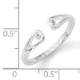 thumbnail image 3 of SS White Ice .01ct. Diamond Ring Size 8, 3 of 3