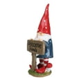 thumbnail image 3 of Whimsical Garden Mr Gnome By Toadstool Mushrooms Welcome Friends Sign Figurine, 3 of 9