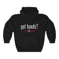 thumbnail image 4 of got hands? Unisex Heavy Blendâ„¢ Hooded Sweatshirt, 4 of 4