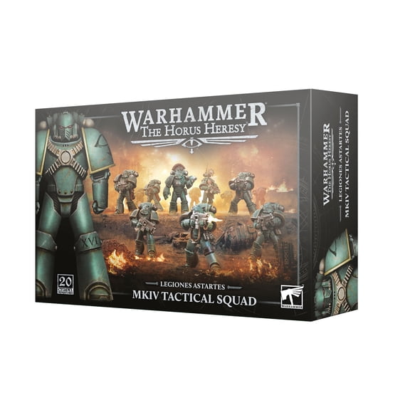 Collectible Games Workshop - Warhammer The Horus Heresy - Legiones Astartes - MKIV Tactical Squad