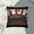 thumbnail image 2 of Funny Pillow Sham, Whimsical King Chimpanzee Portrait with Crown on His Head Monkey, Decorative Standard Queen Size Printed Pillowcase, Taupe Pale Caramel and White, 2 of 5