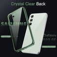 thumbnail image 3 of JETech Case for Samsung Galaxy S23 FE 6.4-Inch, Non-Yellowing Shockproof Bumper Protective Phone Cover, Anti-Scratch Hard PC Back (Green), 3 of 6