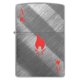 thumbnail image 2 of Encendedor de Bolsillo Zippo Flame Ace con Tejido Diagonal, 2 of 5