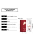 thumbnail image 3 of Korean Color Changing Foundation, Adjusting Tone Foundation for Mature Skin, Deep Hydration, Concealing Fine Lines, All Skin Types for Women, 3 of 8