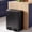 Matte Black, variant on Bigleap Dual Compartment Trash Can, 60L/16Gal Stainless Steel Kitchen Garbage Bin with Soft-Close Foot Pedal, Smudge-Proof Rectangular Recycling Can for Home Office,Silver