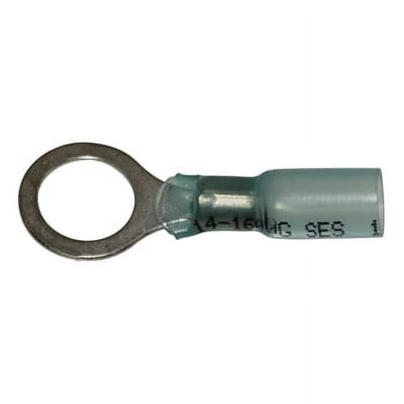 Ring Terminal 3/8" Blue 25pk Blue Heat Shrink Pro #: BRT38 X-Ref #: 502550