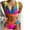 Hot Pink, variant on VerPetridure Bikini Set Women Women's Bikini Patchwork Set Swimsuit Two Piece Filled Bra Swimwear Beachwear