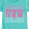 thumbnail image 3 of Barbie - Proud To Be Me - Toddler And Youth Girls Short Sleeve Graphic T-Shirt, 3 of 6