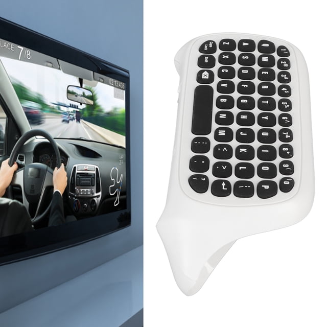 Controller Chatpad, 2.4G Compact 47 Keys Multifunction Easy To Install Controller Keyboard With USB Receiver For One