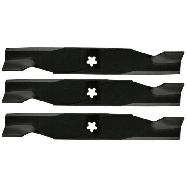 Oregon 95062 (3 Pack) Gator 3in1 Mulcher Blades Replace 180054