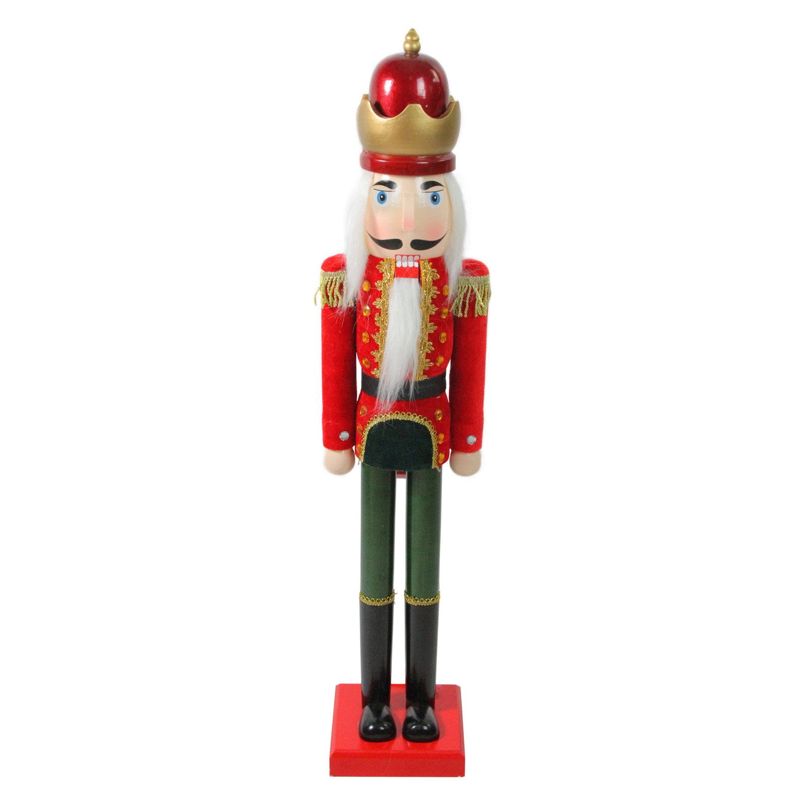 Northlight 36 in. Velvet Nutcracker King