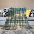 thumbnail image 2 of Pratyus Beach Waves Sunbeam Flannel Soft Throw Blanket for All Seasons - Multi-Functional Bed Cover, Wall Decoration - Perfect Gift for All Occasions 40x50in, 2 of 6