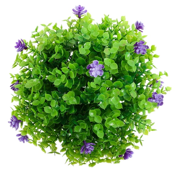 Milisten Green Artificial Topiary with Realistic Leaves for Indoor Wall, Door, and Home Decorative