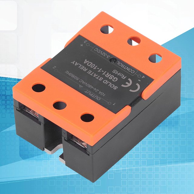 Relé pequeño DA relé de estado sólido Baja interferencia de RF Velocidad de conmutación rápida Capacidad de resistencia incorporada con radiador para máquina herramienta ANGGREK Otros