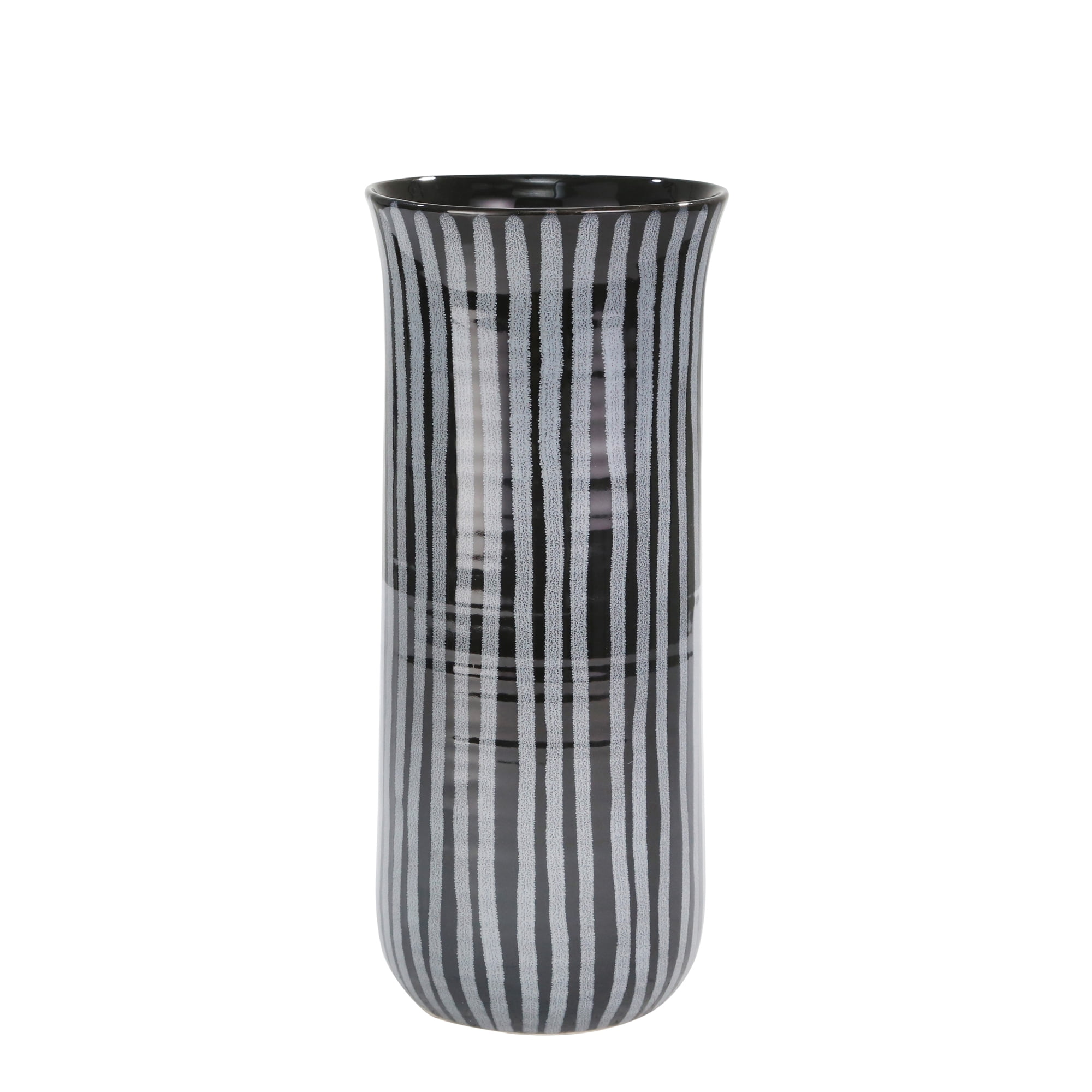 Sagebrook Home Ceramic 14" Striped Vase 1435801