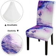 thumbnail image 5 of Butterfly Stretch Chair Covers for Dining Room 6 Pack,Printed Stretchable Dining Chair Slipcover Washable Removable for Kitchen Dining Room,Living Room,Hotel,Banquet,Party, 5 of 5