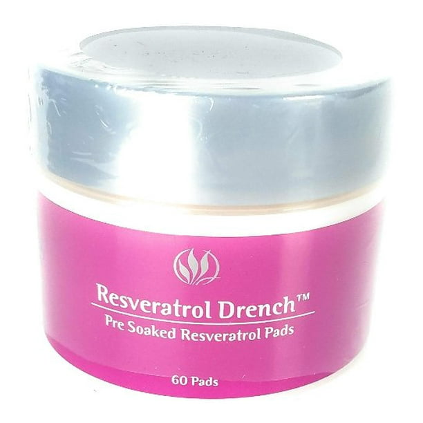SERIOUS SKIN CARE RESVERATROL DRENCH PRESOAKED PADS 60 PADS Walmart