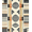 Gray, Pattern 8, variant on ODIKA 4'x6' Machine Washable Non-Slip Area Rug, Aztec Burgundy High Traffic Rug, Red, 1076519