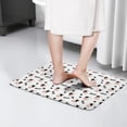 thumbnail image 4 of White Cow Moo Pattern Flannel Non Slip Door Rugs,Washable Door Mats Indoor,Decorative Door Mats,Dirt-Resistant and Absorbent Doormat for Entrance,Bedroom,Kitchen,Bathroom,23.5x16in(60x40cm), 4 of 5