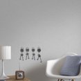 thumbnail image 5 of Decorative 4 Piece Lock and Key Set Wall Accent, Antique Silver- Saltoro Sherpi, 5 of 5
