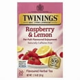 thumbnail image 1 of Twinings, Herbal Tea, Raspberry & Lemon, Caffeine-Free, 20 Tea Bags, 1.76 oz (50 g), 1 of 1