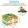 thumbnail image 5 of St. Patrick's Day Decorative Square Travel Portable Jewelry Display Box - Earring Organizer, Necklace and Bracelet Storage Case for Girls and Women, 5 of 6