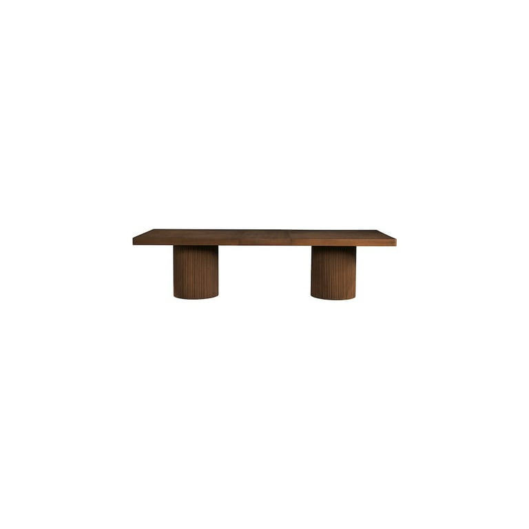 Meridian Furniture Belinda Brown Acacia  with Veneer Dining Table