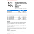 thumbnail image 2 of Front Wheel Hub Control Arm Ball Joint Kit - Compatible with 2000 - 2003 Dodge Durango 2001 2002, 2 of 2