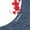 HEATHER BLUE, variant on Mickey & Friends - Love Mickey Logo - Men's Short Sleeve Graphic T-Shirt