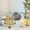Yellow, variant on 17.7IN Mini Christmas Tree Tabletop Holiday Decoration for Home and Office Small Artificial Tree for Festive Scene Display Compact Christmas Ornament for Desks and Shelves