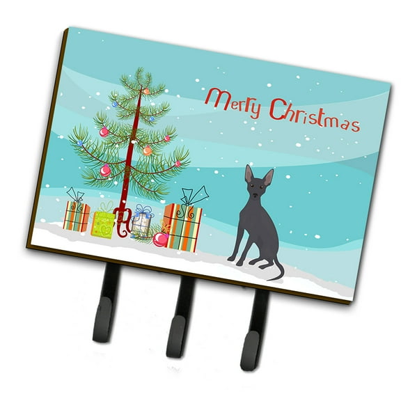 Peruvian Hairless Dog Christmas Tree Leash or Key Holder