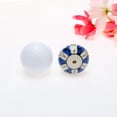 thumbnail image 6 of Unique Bargains Nickel Finished Hand Painted Ceramic Cabinet Knob Set of 6, 6 of 7