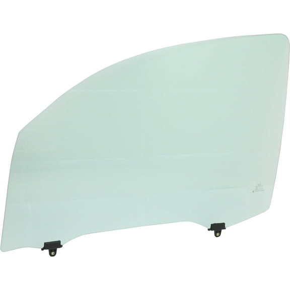Door Glass Compatible with 2007-2022 Toyota Tundra 2008-2022 Sequoia Front, Left Driver Green Tint FD23324 GTYN