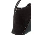 thumbnail image 3 of Valentino Rockstud Wispy Leather & Suede Bucket Bag, Black, 3 of 5