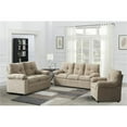 thumbnail image 4 of Pemberly Row 3 Piece Sofa Set Linen Recliner Chair&Loveseat&Sofa-Light Camel, 4 of 8