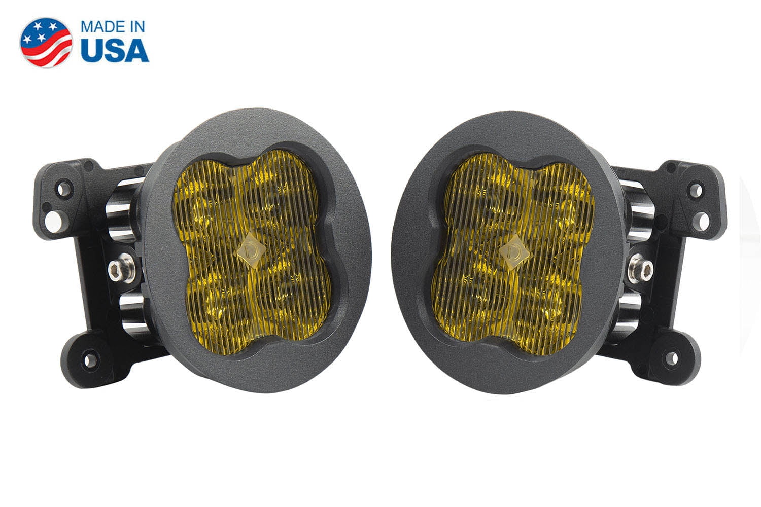 SS3 LED Fog Light Kit for 2020 Jeep Gladiator Wrangler JK JL Overland