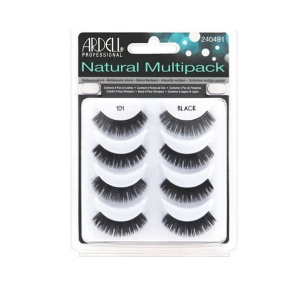 Ardell - 4 Pairs - Natural - 101 (61406)