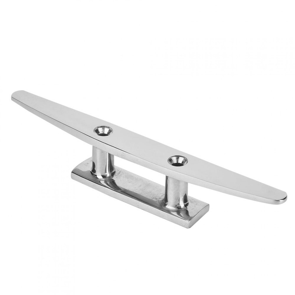 Tebru Boat Base Cleat,Marine Cleat,Stainless Steel Base Cleat Mirror