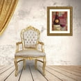thumbnail image 3 of Audit, Lisa 26x32 Gold Ornate Wood Framed with Double Matting Museum Art Print Titled - Vin Abstrait I, 3 of 4