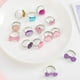 thumbnail image 3 of Juego de 36 anillos ajustables para niñas, anillos de joyería de cristal para niñas con caja en forma de corazón, anillos de disfraces para niños, suministros para fiestas de cumpleaños., 3 of 5