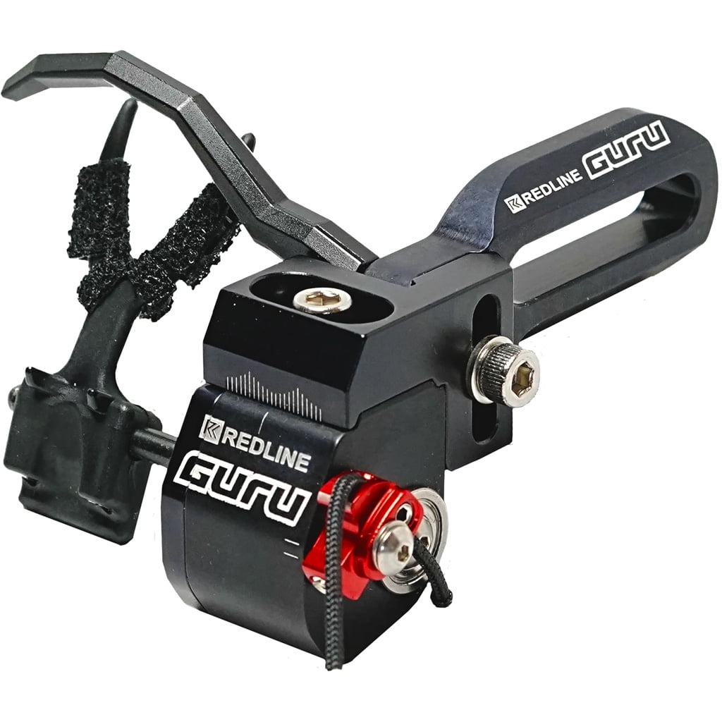 Redline RL-GURUREST-LH-23 Guru Black Left-Handed Dropaway Archery Arrow Rest