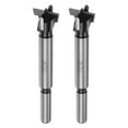 thumbnail image 1 of Uxcell 2-Pack Broca Forstner para Trabajos en Madera, 25/32in (20mm) Punta de Carburo Cortador de Vástago Redondo para Abrir Agujeros en Madera, 1 of 7