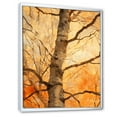 thumbnail image 2 of Designart "Collage Of Peach-Hued Sycamores I" Tree Sycamore Floater Framed Canvas Prints, 2 of 5