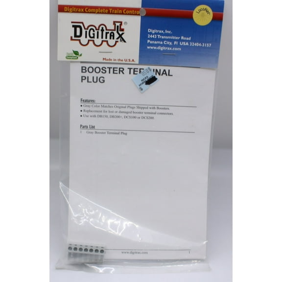 Digitrax Booster Terminal Plug