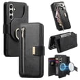 thumbnail image 1 of For Samsung Galaxy A55 5G Magnetic Leather Case with Detachable Zipper Wallet Cover, 1 of 4