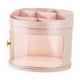 thumbnail image 3 of Caja organizadora de maquillaje perfecl visible grande rosa para baño y cosméticos, 3 of 8